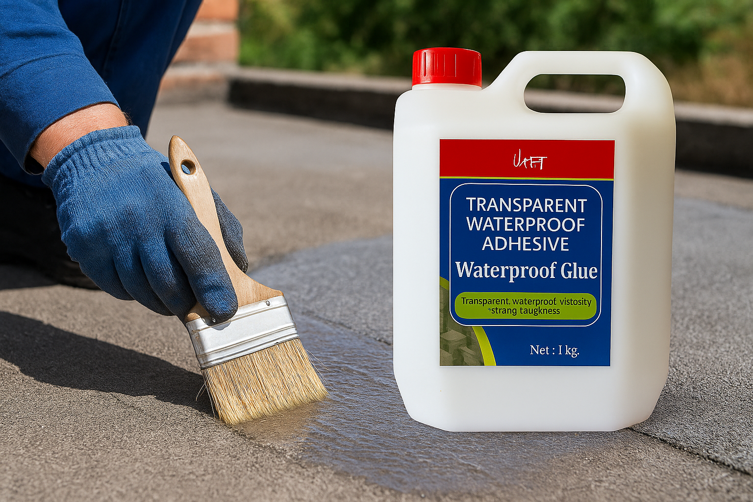 TRANSPARENT WATERPROOF GLUE Dry Adhesive for Crack Repairs