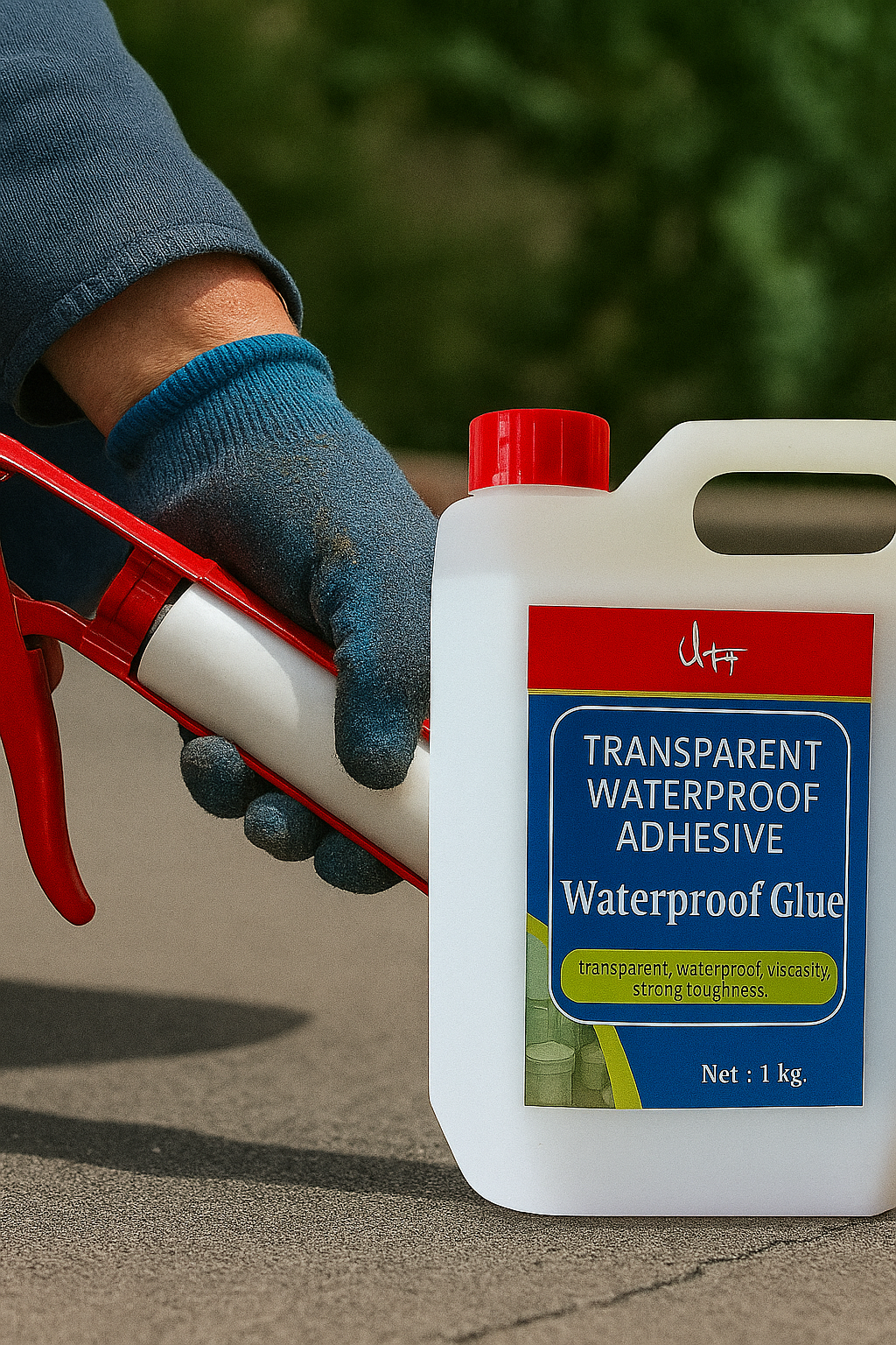 TRANSPARENT WATERPROOF GLUE Dry Adhesive for Crack Repairs