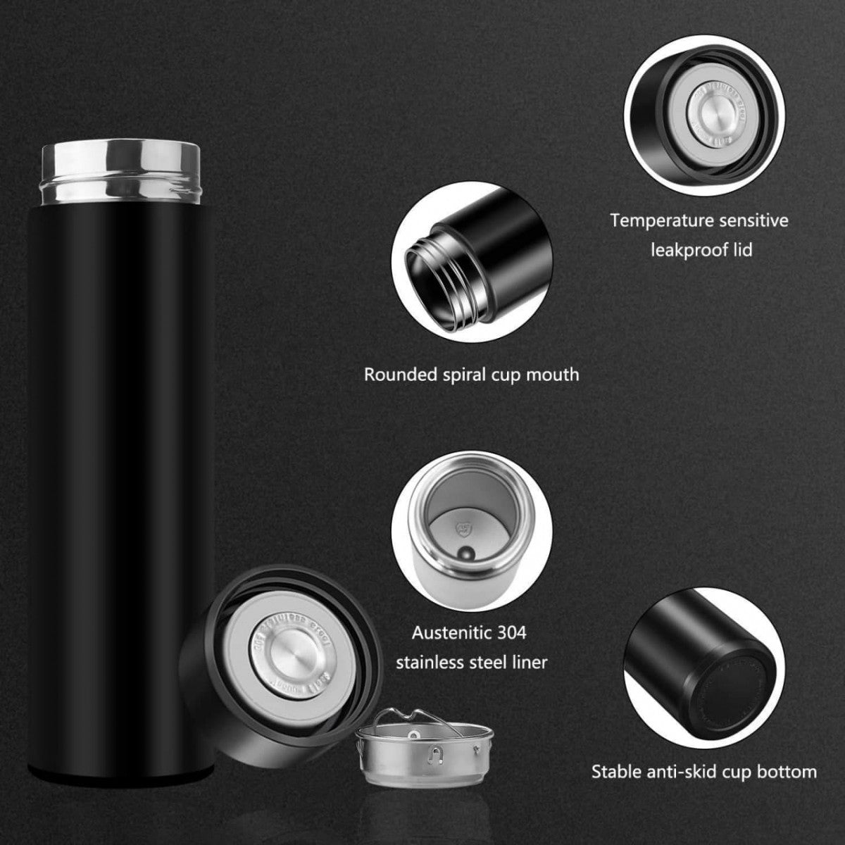 LED TEMPERATURE LIFE BOTTLE
