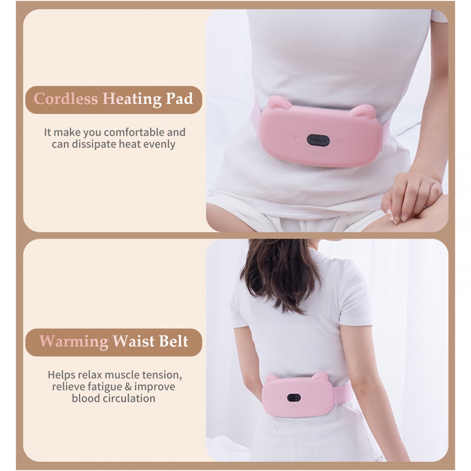 Wearable Cramp Massager for Period Pain
