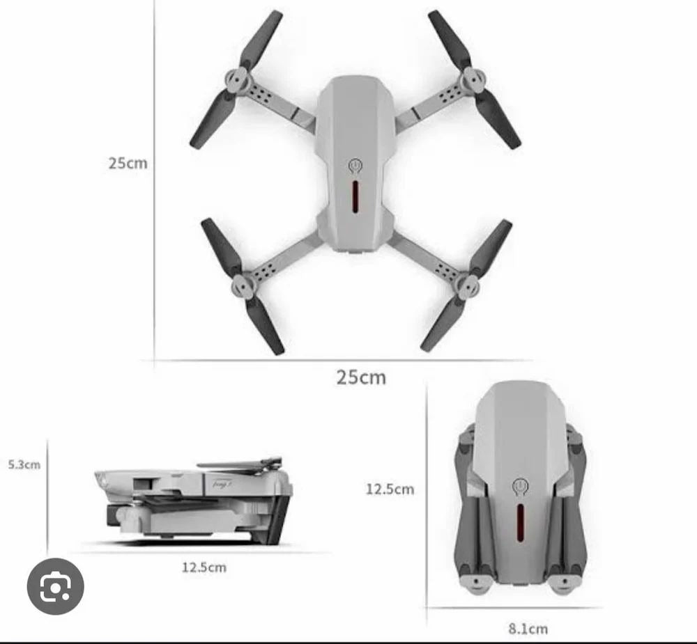 E88 Pro MAX 4K Foldable Drone with Mini Camera, HD Dual Camera, WiFi, Dual Battery, Super Performance