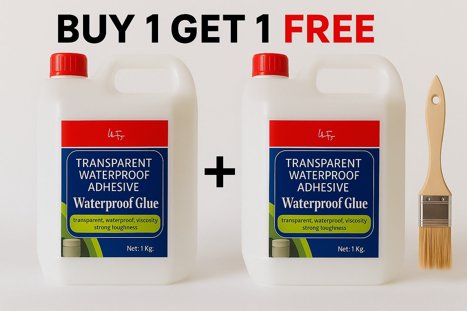 TRANSPARENT WATERPROOF GLUE Dry Adhesive for Crack Repairs